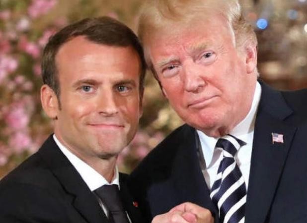 توصیه ماکرون به ترامپ برای چانه‌زنی با ایران