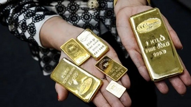بهای طلا امروز دوشنبه در بازارهای جهانی