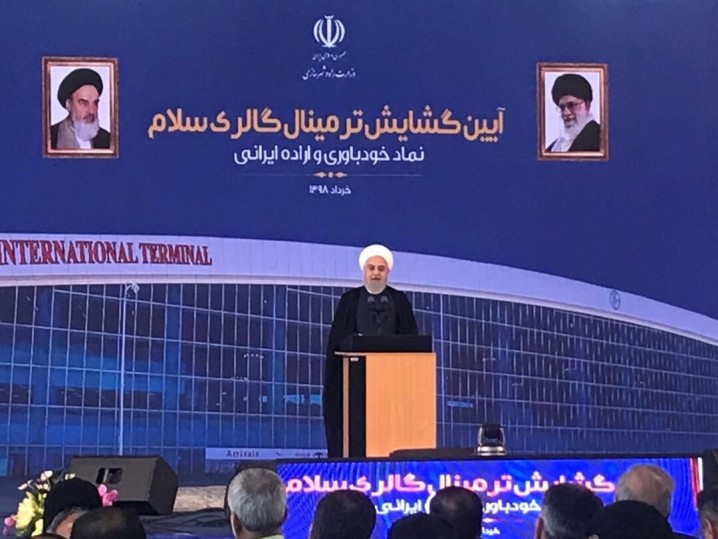 روحانی: اساس جنگ بدخواهان با ملت ما جنگ اراده هاست