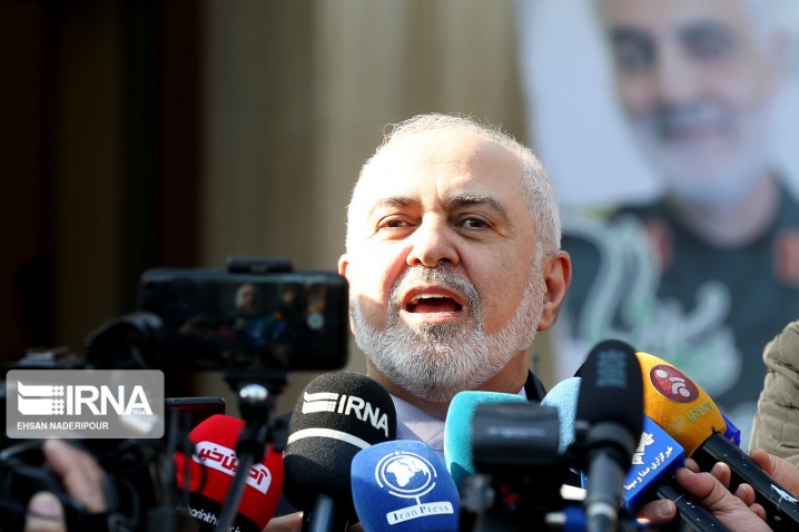 ظریف: تخت روانچی با آمریکا مذاکره‌ای نداشته است