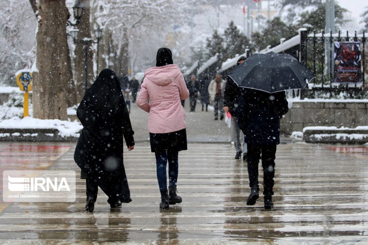 سامانه بارشی روز چهارشنبه وارد کشور می‌شود