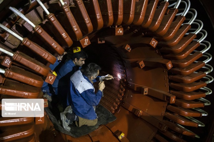 نخستین روتور توربین بخار ساخت ایران رونمایی شد