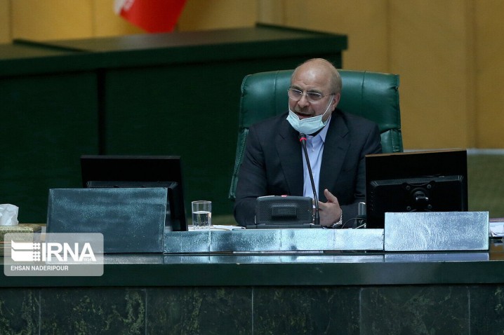 محمد باقر قالیباف برای دومین سال رییس مجلس شد