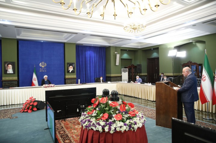 Rouhani inaugurates Goreh-Jask crude oil transfer project