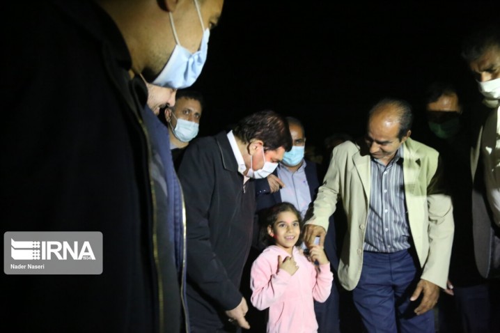 زلزله هرمزگان و حضور مسوولان در میدان بحران