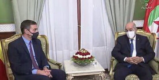 نخست وزیر اسپانیا با رئیس جمهوری الجزایر گفت وگو کرد/ رایزنی درباره تأمین گاز