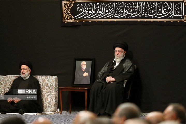 آخرین شب عزاداری محرم با حضور رهبر انقلاب برگزار شد