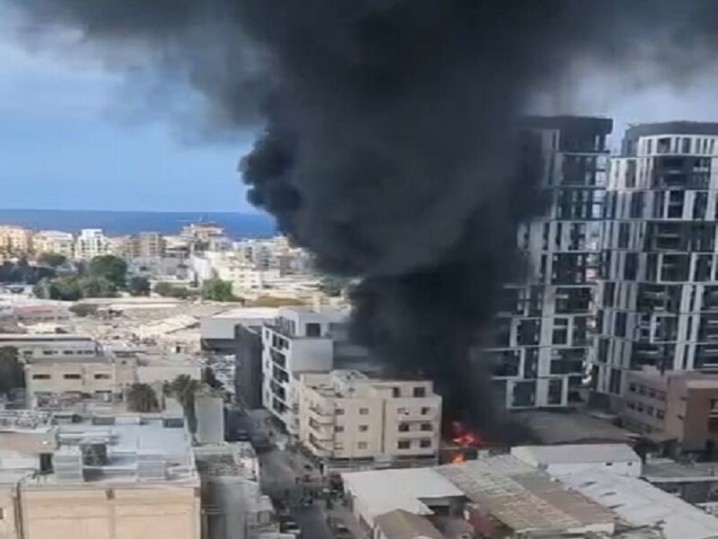 آتش‌سوزی گسترده در تل‌آویو/ عملیات ضدصهیونیستی در حیفا