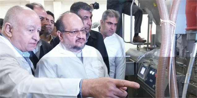 افتتاح سه طرح تولیدی با حضور وزیر صنعت، معدن و تجارت در آمل