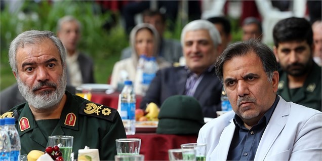 جدال لفظی آخوندی و سردار فدوی