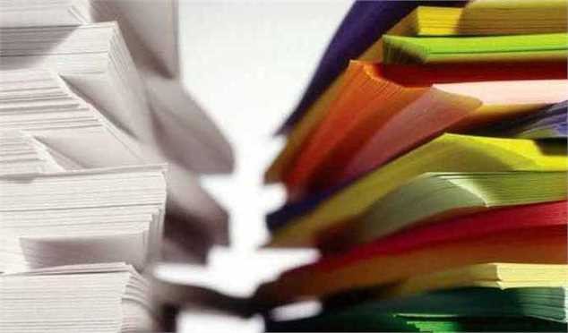 واردات بیش از ۷۷ هزار تن کاغذ تحریر