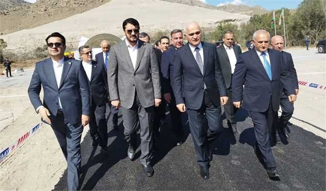 آغاز بتن‌ریزی ساخت پل آغبند در مرز ایران و آذربایجان