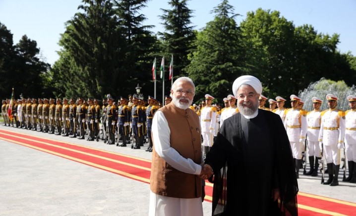 President Rouhani rolls out red carpet for Indian PM Modi 