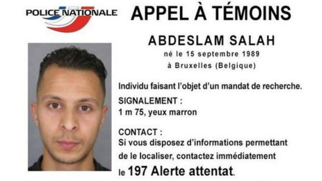 پلیس در تعقیب مظنون فراری حملات پاریس+تصویـر