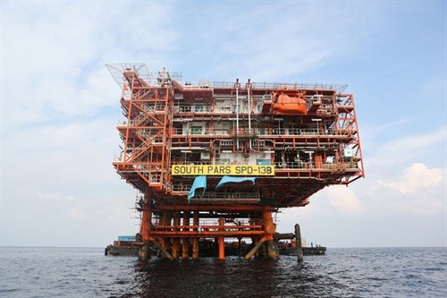 2nd Topside of Phase 13 Installed