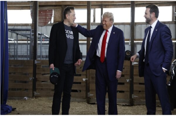 همکاری ماسک با ترامپ فروش تسلا را نصف کرد