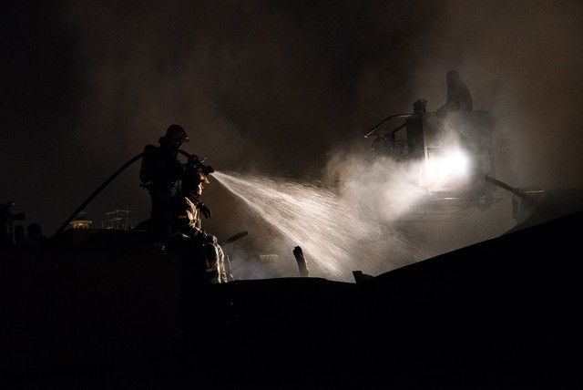 حریق مرگبار کاروانسرا در جنوب تهران