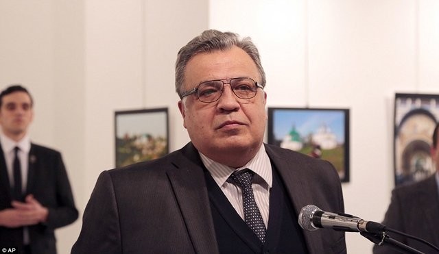 نام‌گذاری یکی از خیابان‌های آنکارا به نام سفیر روسیه