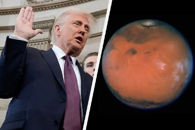 «ترامپ» در سودای رسیدن به مریخ!