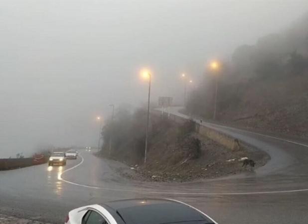 ترافیک سنگین در جاده چالوس/ تردد روان در هراز