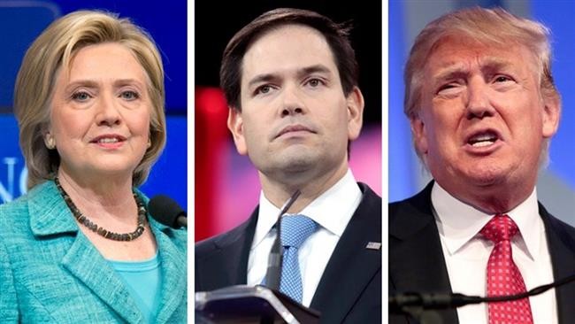 سه‌شنبه بزرگ 3؛ پیروزی برای ترامپ، کلینتون و کاسیچ؛ روبیو کنار کشید
