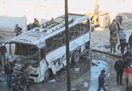 Tens of people killed in Daesh multiple explosions in Damascus