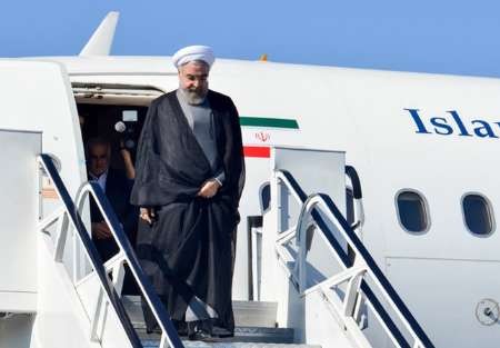 رئیس جمهوری وارد یزد شد