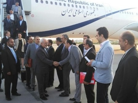 ایستگاه سوم؛ ظریف وارد استکهلم شد