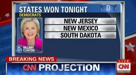 کلینتون، برنده آخرین سه شنبه بزرگ آمریکا