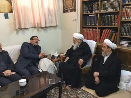 رایزنی دبیر شورای عالی امنیت ملی با مراجع تقلید در قم