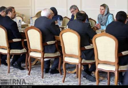 پایان مذاکرات ظریف و موگرینی بدون اشاره به ایجاد دفتر اتحادیه اروپا در تهران