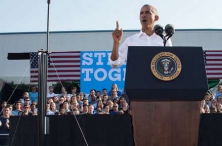 اوباما از سیاهپوستان آمریکا خواست به هیلاری کلینتون رای دهند