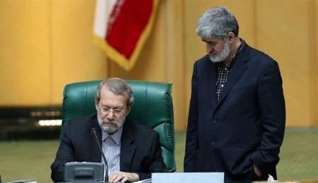 انتقاد رییس مجلس شورای اسلامی از لغو سخنرانی علی مطهری/ 50 طرح تقابل با برجام در مجلس آمریکا