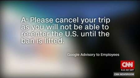 کارکنان شرکت گوگل در آمریکا حبس شدند