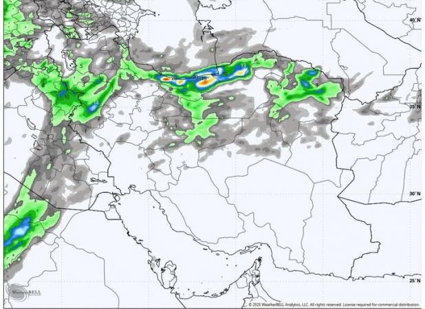 بارش‌های پاییزی آغاز شد؛ ورود سامانه بارشی جدید به کشور از روز شنبه