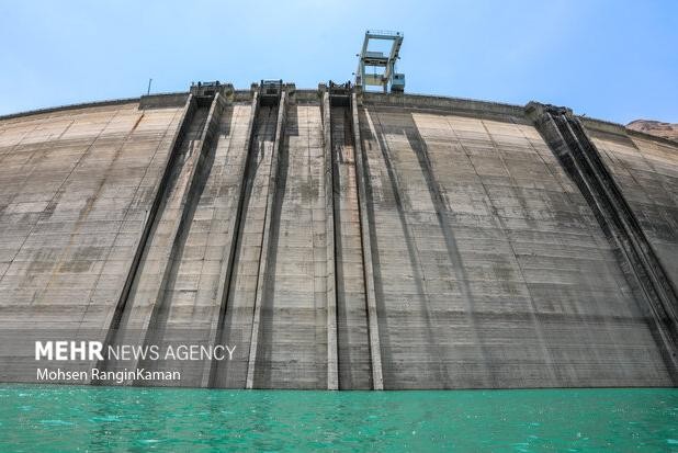 تولید برق نیروگاه برق‌آبی کرج تا دو هفته آینده متوقف می‌شود