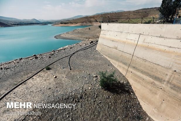 کاهش ۲۳ درصدی حجم آب سدها نسبت به سال گذشته