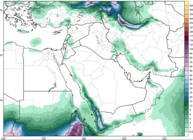 پیش‌بینی بارش باران و کاهش دمای هوا در نوار شمالی کشور تا روز سه‌شنبه