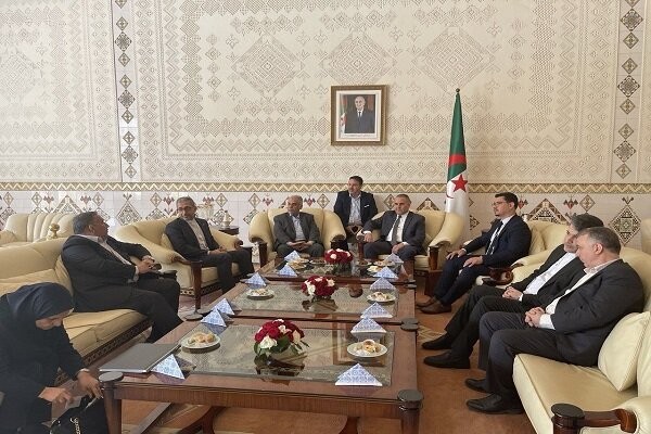 دیدار سران اقتصادی ایران و الجزایر درحاشیه اجلاس بانکی