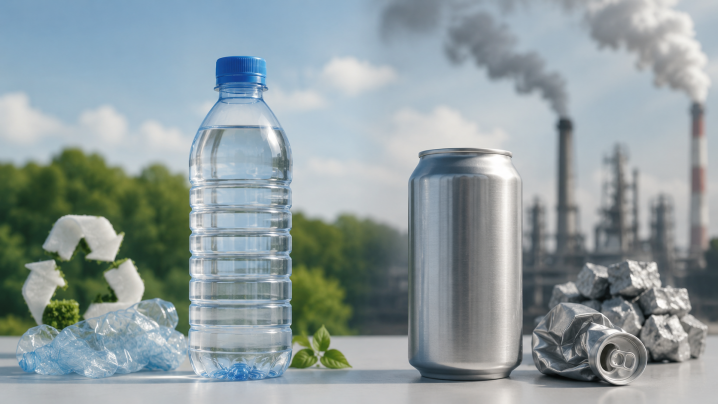 پلاستیک یا آلومینیوم؛ کدام گزینه برای محیط‌زیست مناسب‌تر است؟