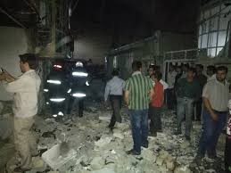 سوختگی صددرصدی نوعروس ۱۵ ساله بر اثر انفجار ساختمان مسکونی 