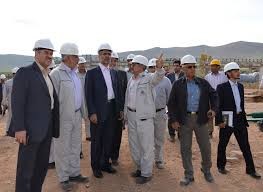 بازدید وزیر نفت از پتروشیمی مهاباد