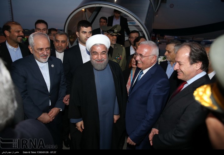 ورود رئیس جمهوری به استانبول