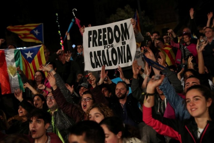 نتایج اولیه همه پرسی کاتالونیا/بیش از 90 درصد به جدایی از اسپانیا رای دادند