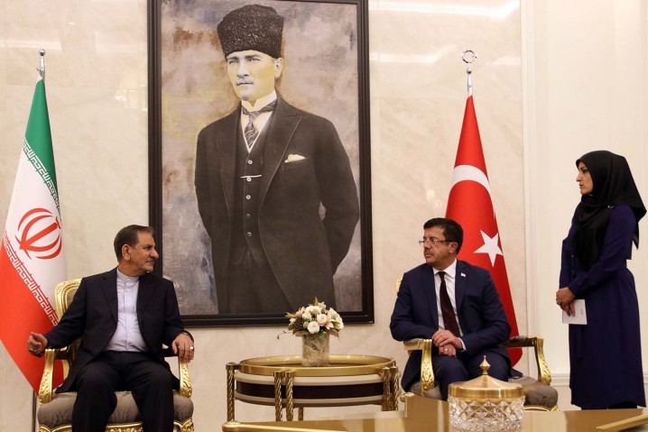 جهانگیری، دیدار با مقامات آنکارا و شرکت در اجلاس دی.8 را هدف سفر خود به ترکیه اعلام کرد