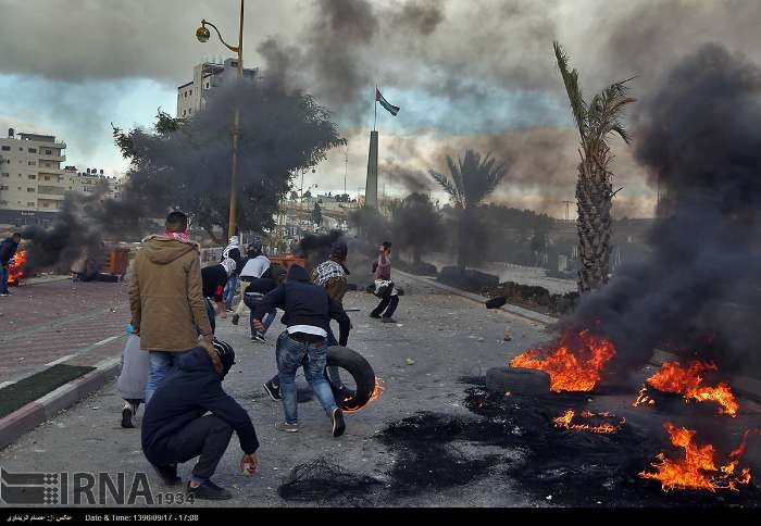 دو شهید و بیش از یکهزار و صد زخمی در درگیری های اخیر صهیونیست ها با مردم فلسطین