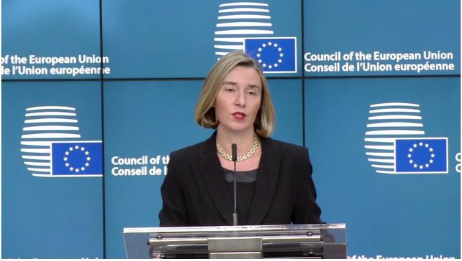 موگرینی: اعضای اتحادیه اروپا سفارتشان را به قدس منتقل نمی کنند