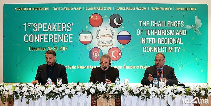 علی لاریجانی: آمریکا نماد و محور شرارت منطقه است