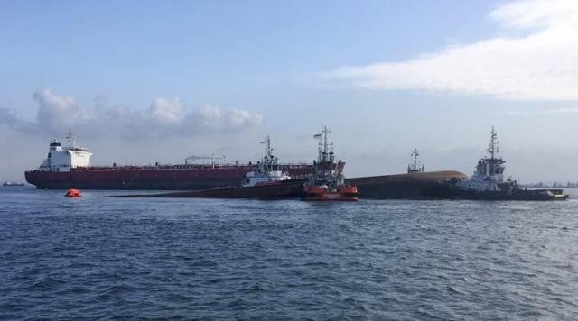 نفتکش حادثه دیده در آب های چین متعلق به ایران است