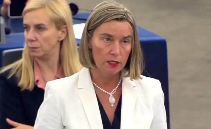 موگرینی: سوریه راه حل نظامی ندارد